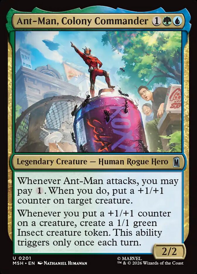 Ant-Man, Colony Commander - carta Magic The Gathering