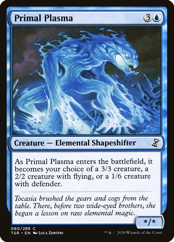 Primal Plasma - carta Magic The Gathering