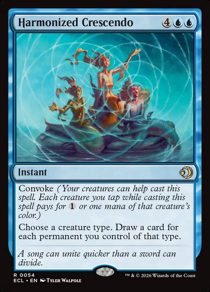 Harmonized Crescendo - carta Magic The Gathering