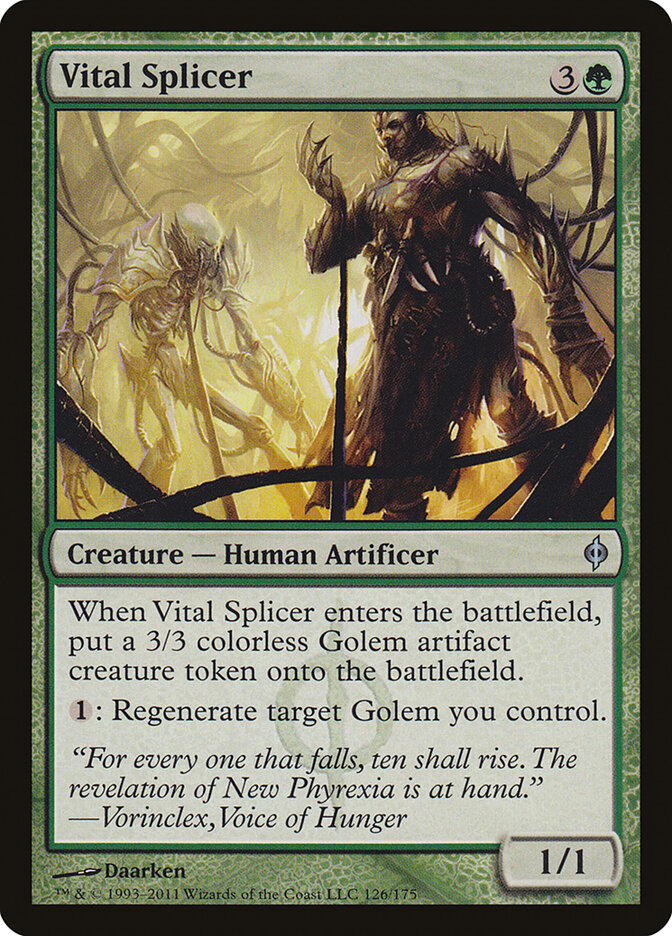Vital Splicer - carta Magic The Gathering