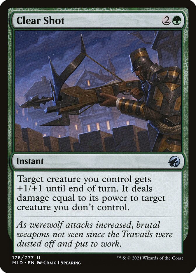 Clear Shot - carta Magic The Gathering