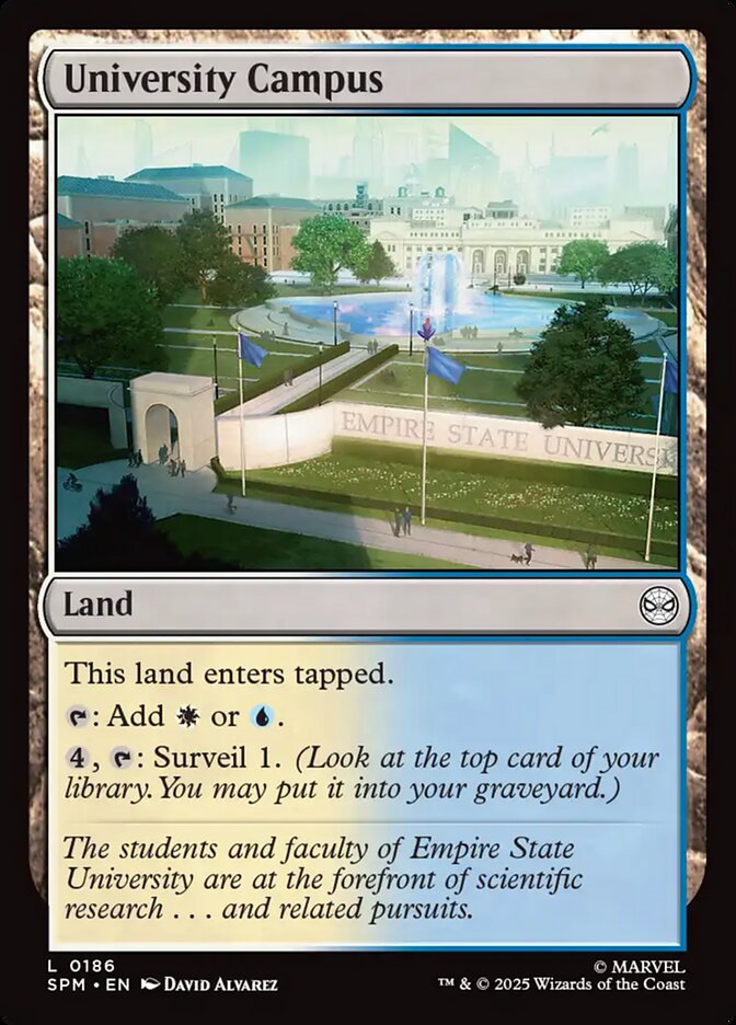 University Campus - carta Magic The Gathering
