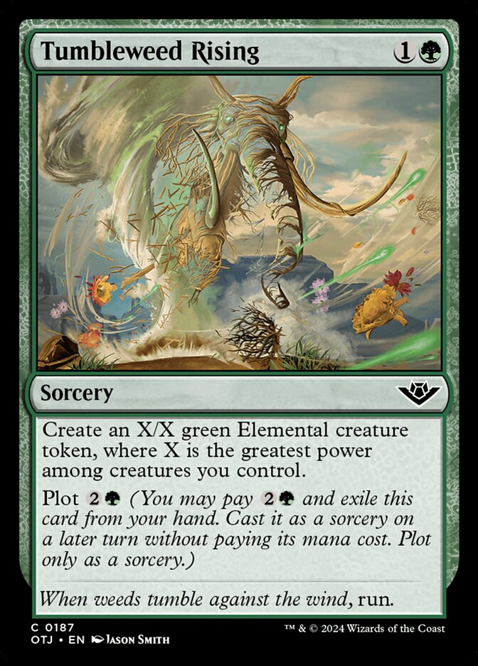 Tumbleweed Rising - carta Magic The Gathering
