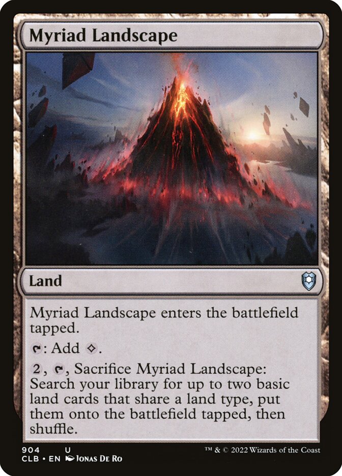 Myriad Landscape - carta Magic The Gathering