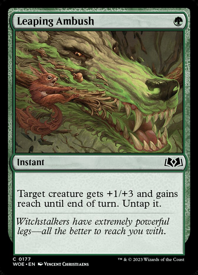 Leaping Ambush - carta Magic The Gathering