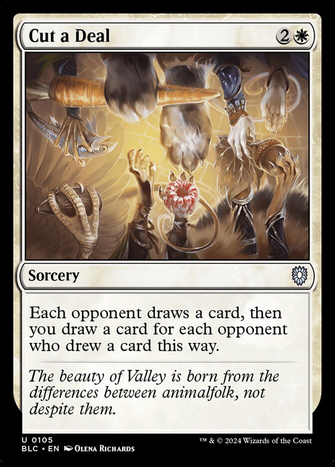 Cut a Deal - carta Magic The Gathering