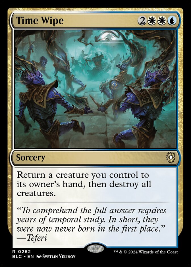 Time Wipe - carta Magic The Gathering