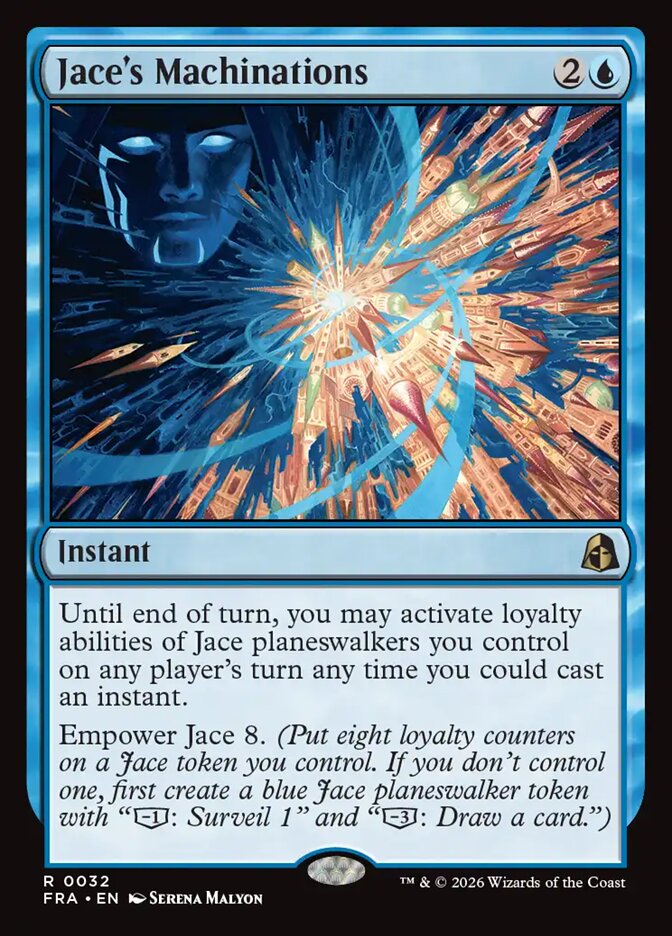 Jace's Machinations - carta Magic The Gathering