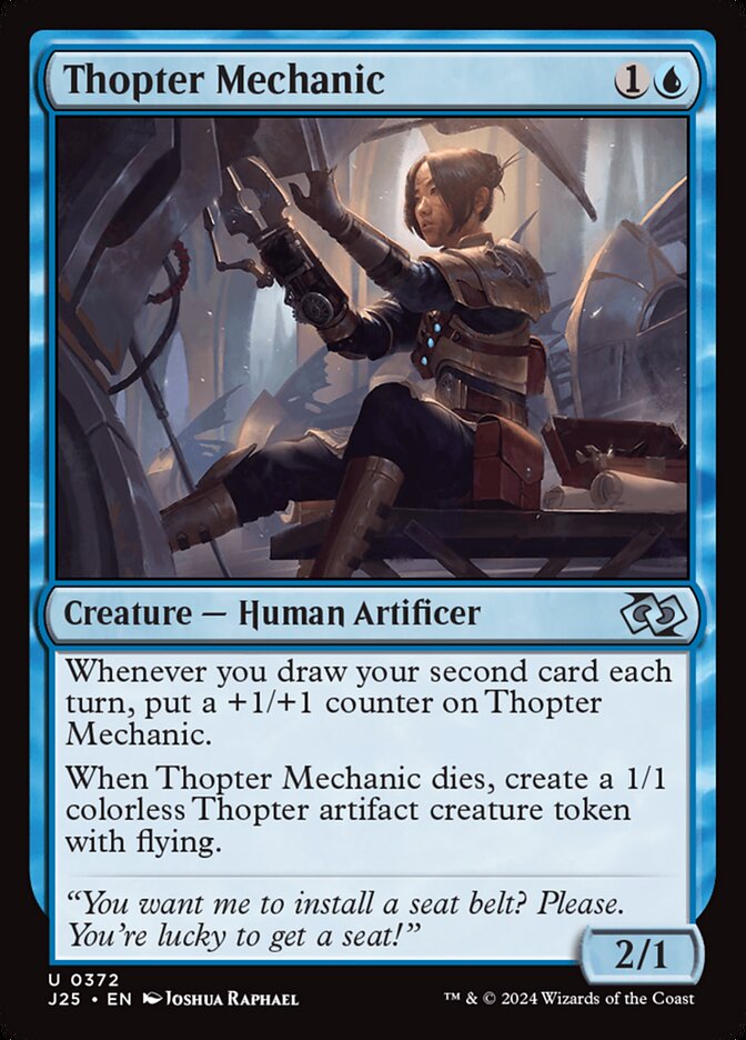 Thopter Mechanic - carta Magic The Gathering