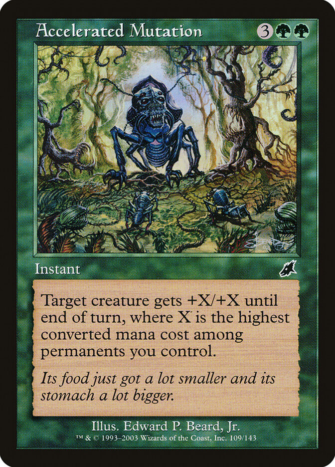 Accelerated Mutation - carta Magic The Gathering
