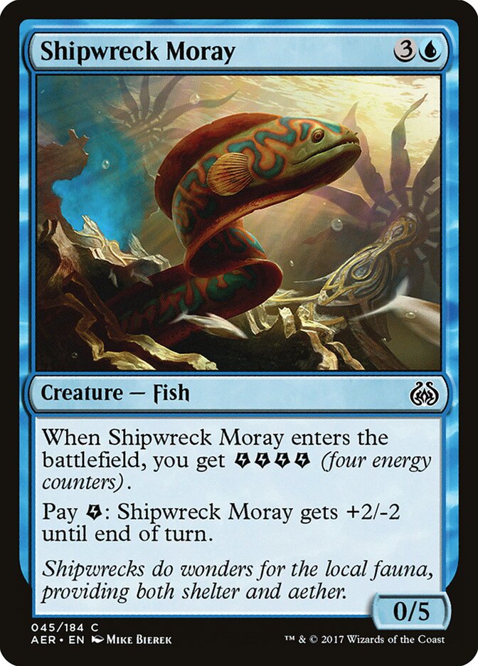 Shipwreck Moray - carta Magic The Gathering
