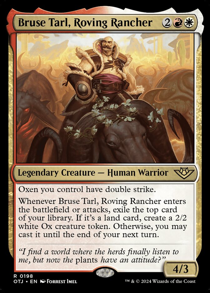 Bruse Tarl, Roving Rancher - carta Magic The Gathering