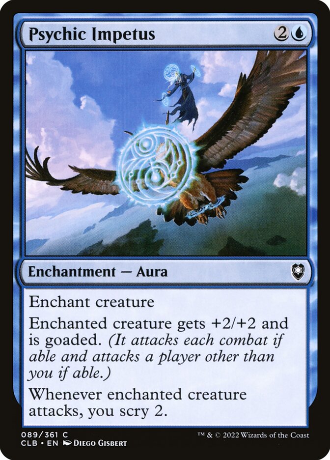 Psychic Impetus - carta Magic The Gathering