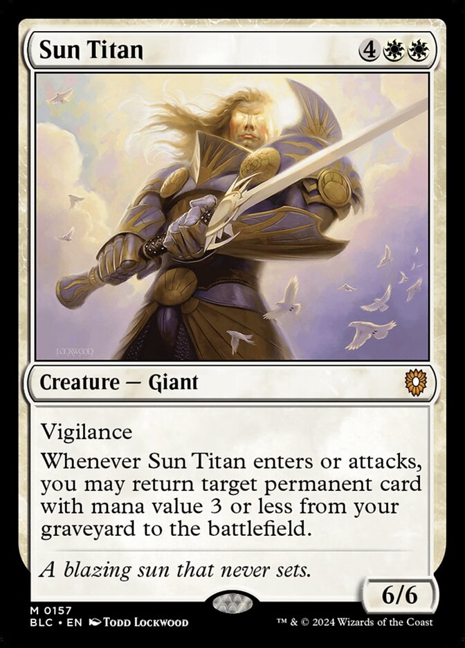 Sun Titan - carta Magic The Gathering