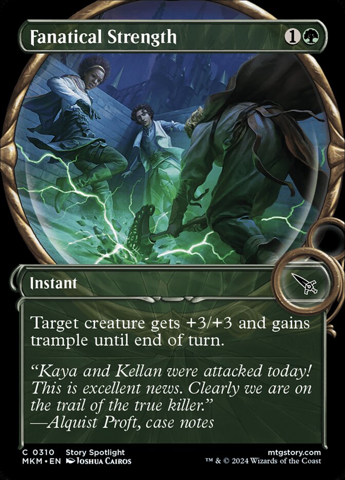 Fanatical Strength - carta Magic The Gathering
