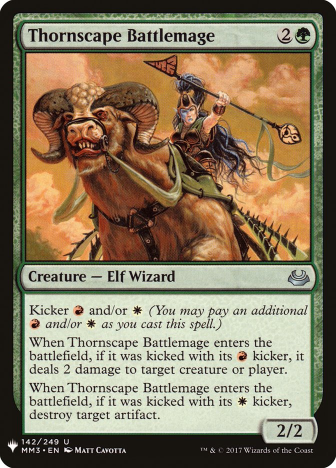 Thornscape Battlemage - carta Magic The Gathering