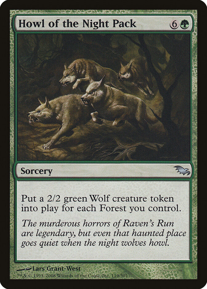 Howl of the Night Pack - carta Magic The Gathering
