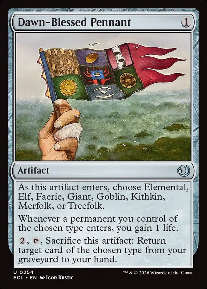 Dawn-Blessed Pennant - carta Magic The Gathering