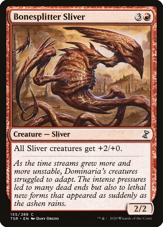 Bonesplitter Sliver - carta Magic The Gathering
