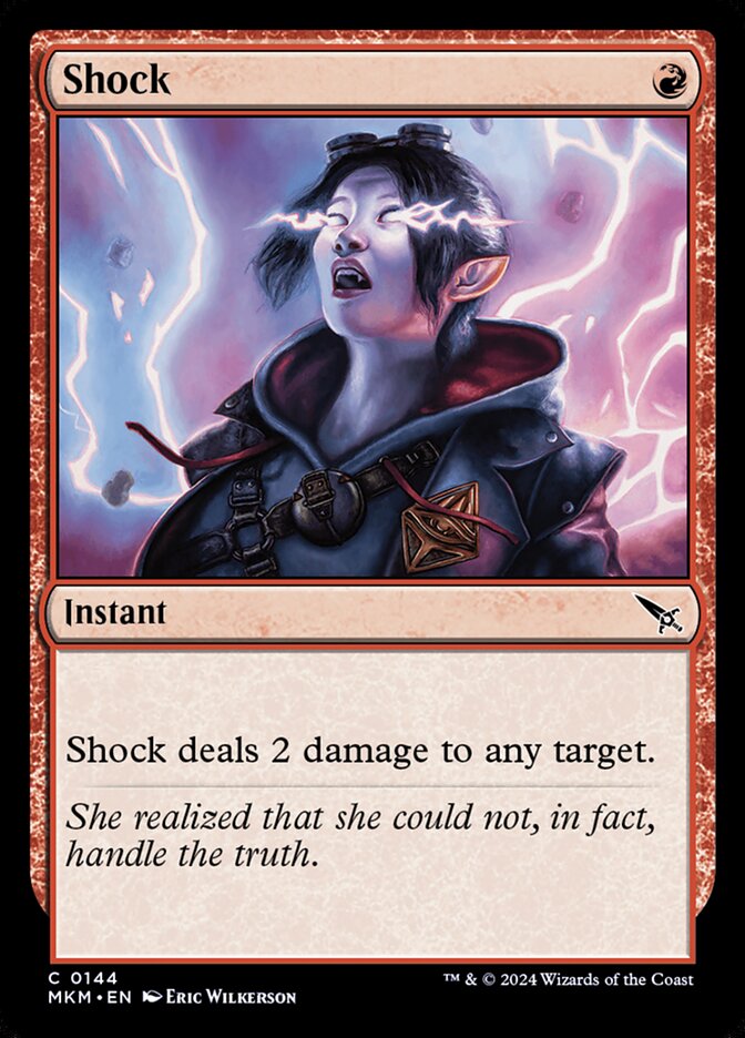 Shock - carta Magic The Gathering