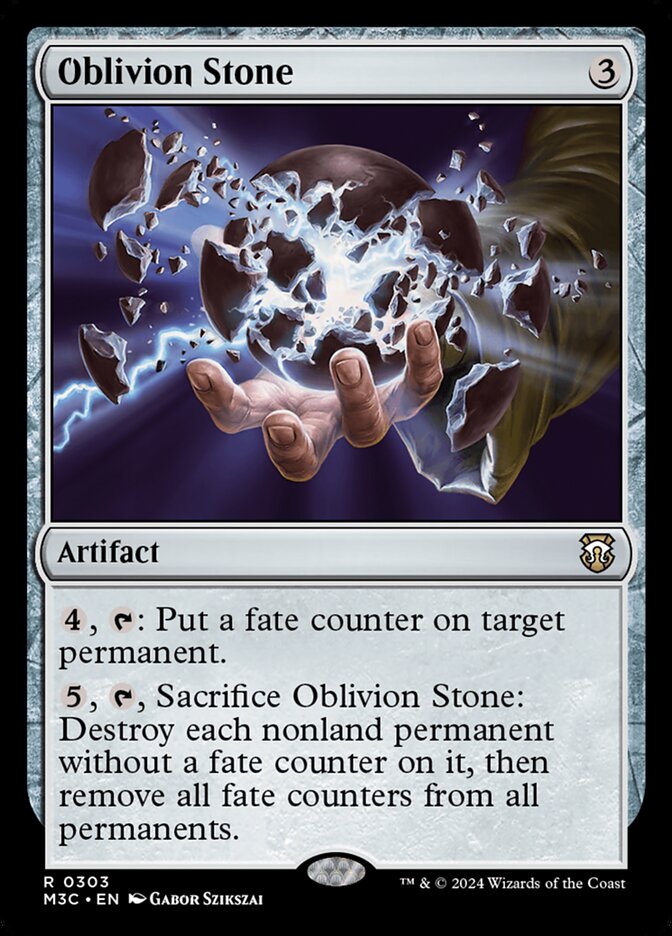 Oblivion Stone - carta Magic The Gathering
