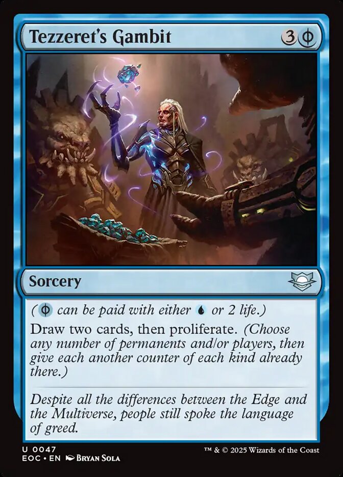 Tezzeret's Gambit - carta Magic The Gathering