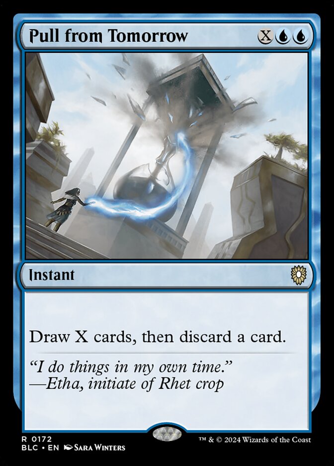 Pull from Tomorrow - carta Magic The Gathering