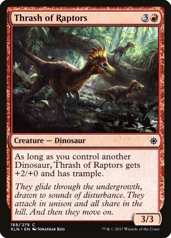 Thrash of Raptors - carta Magic The Gathering
