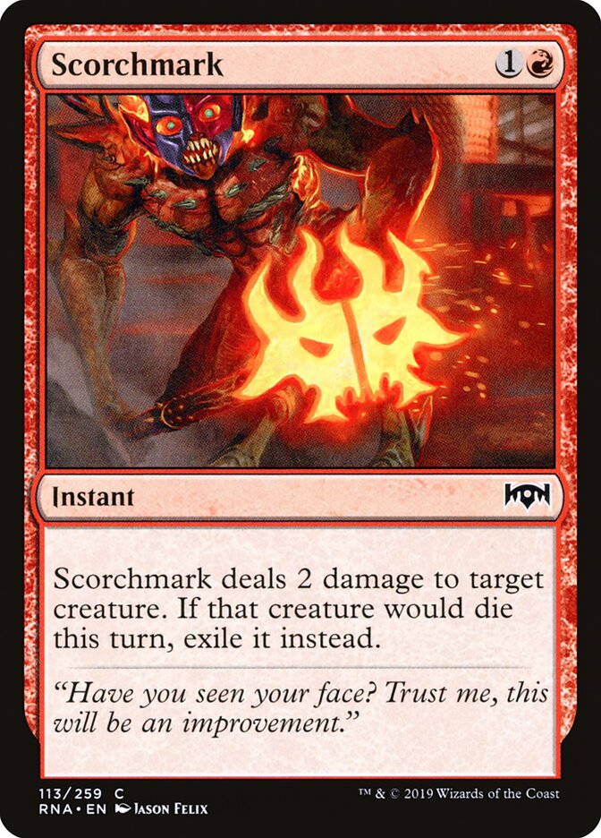 Scorchmark - carta Magic The Gathering