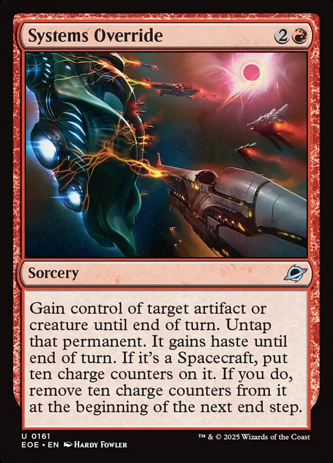Systems Override - carta Magic The Gathering