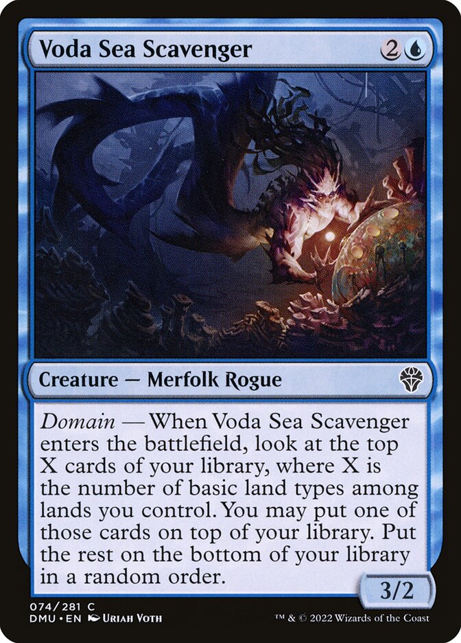 Voda Sea Scavenger - carta Magic The Gathering