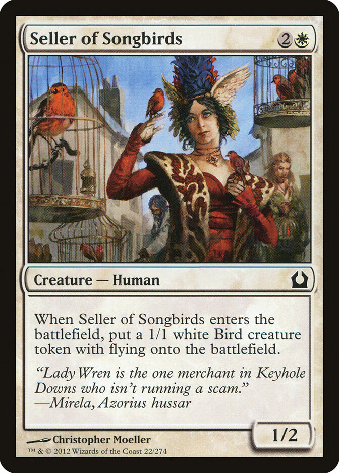Seller of Songbirds - carta Magic The Gathering