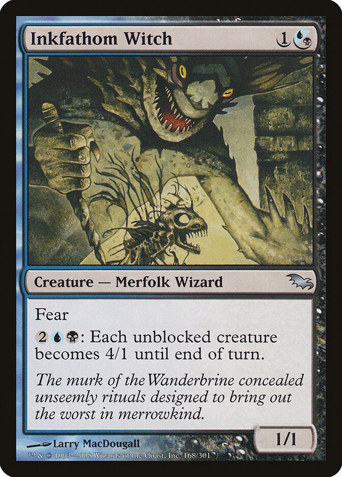 Inkfathom Witch - carta Magic The Gathering
