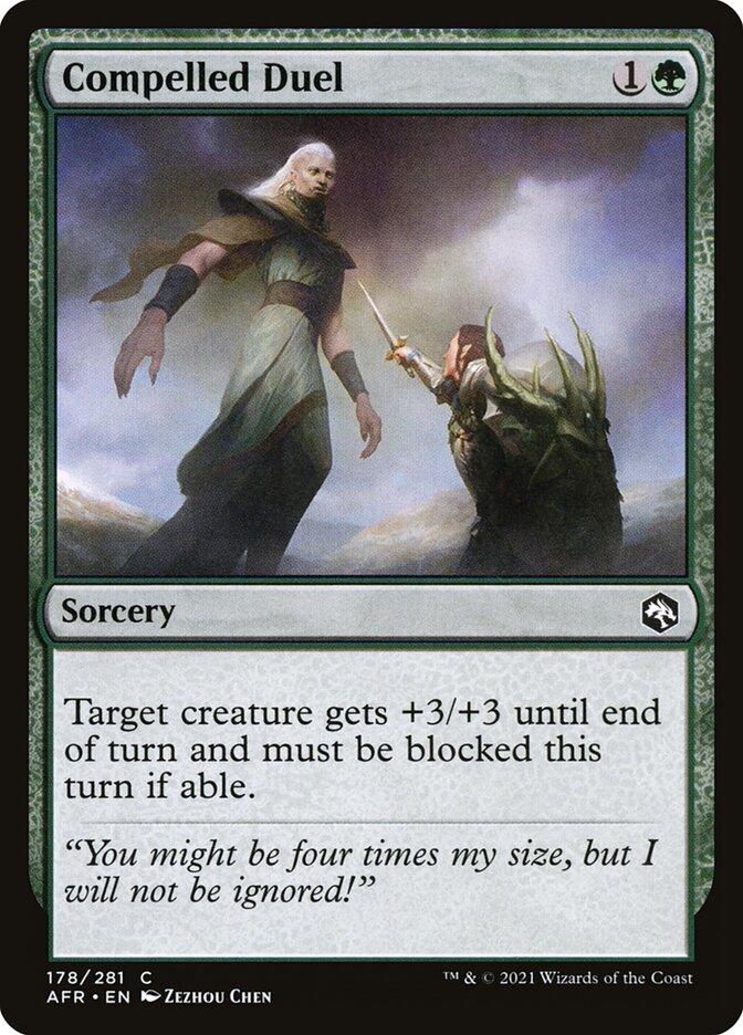 Compelled Duel - carta Magic The Gathering