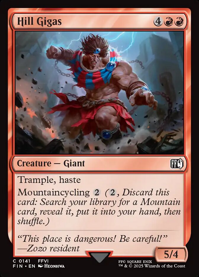 Hill Gigas - FIN-141-NF-FFV