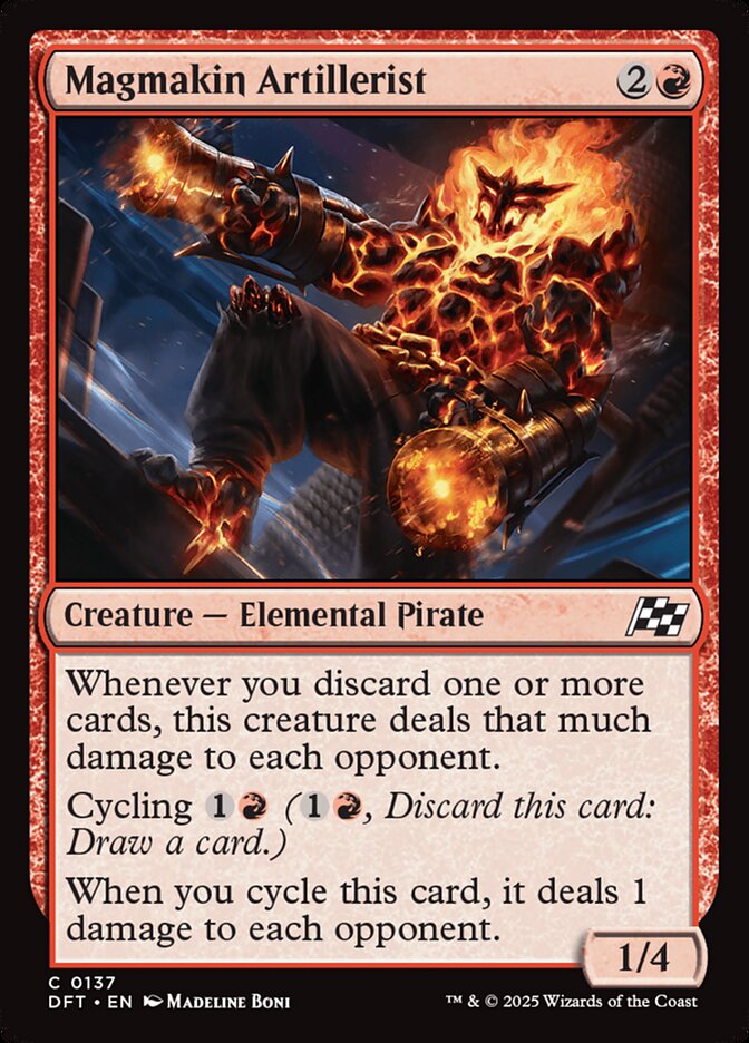 Magmakin Artillerist - carta Magic The Gathering