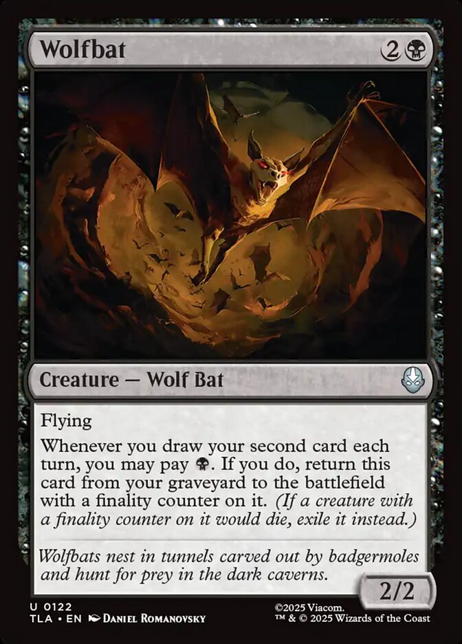 Wolfbat - carta Magic The Gathering