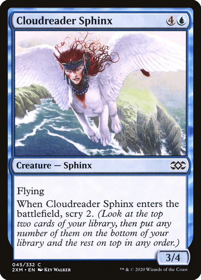 Cloudreader Sphinx - carta Magic The Gathering