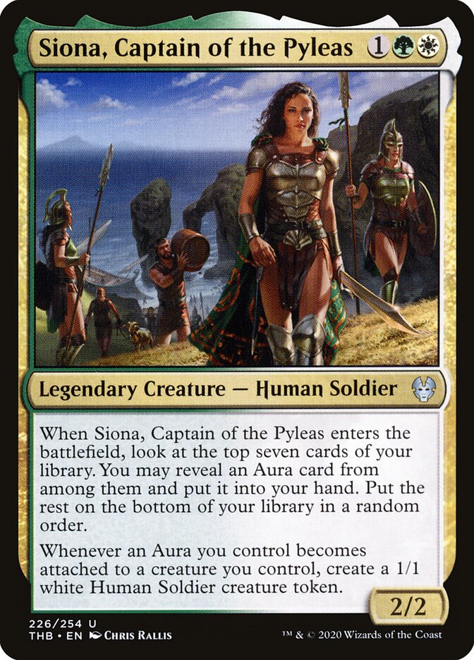Siona, Captain of the Pyleas - carta Magic The Gathering