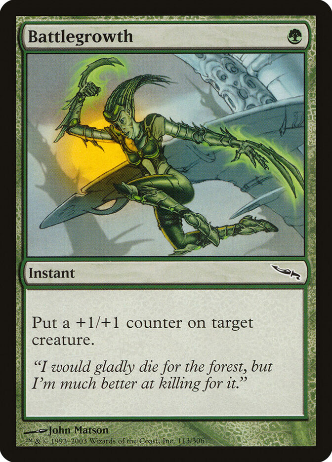 Battlegrowth - carta Magic The Gathering