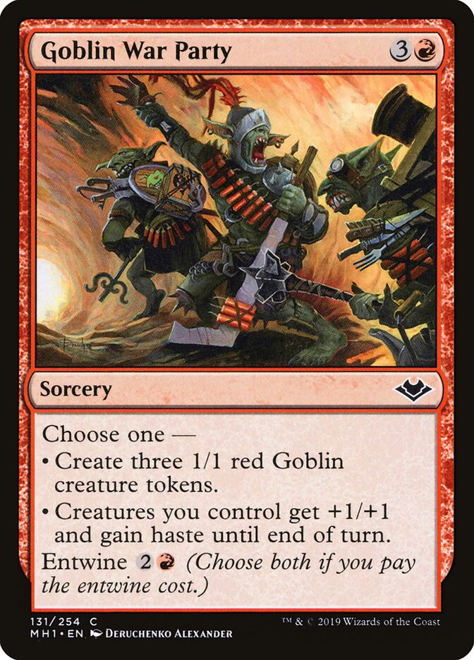 Goblin War Party - carta Magic The Gathering