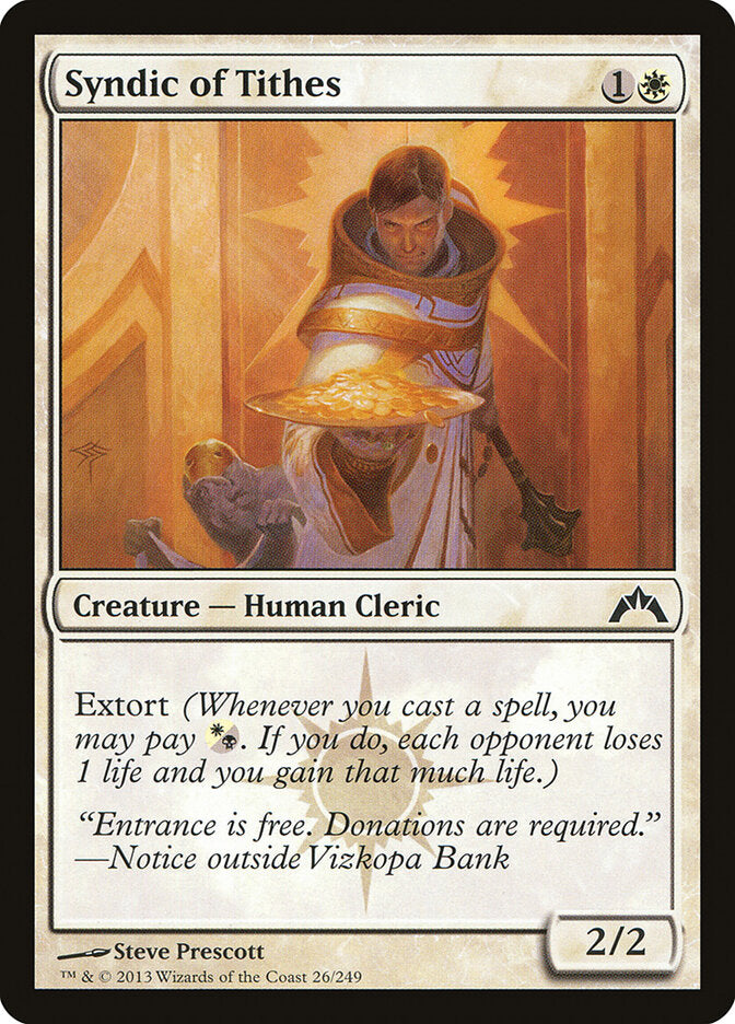 Syndic of Tithes - carta Magic The Gathering