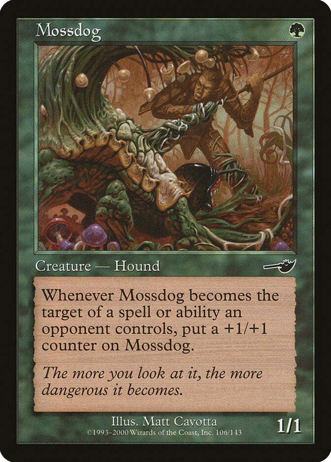 Mossdog - carta Magic The Gathering