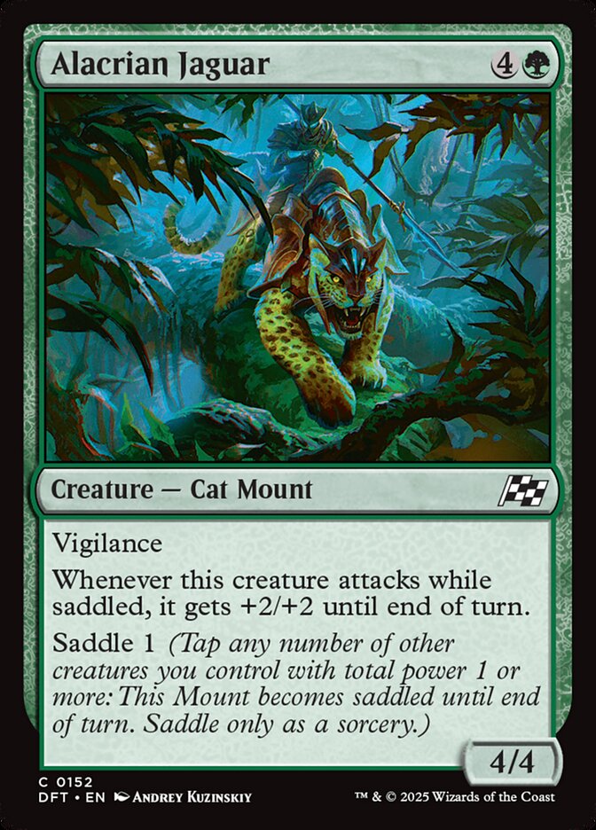 Alacrian Jaguar - carta Magic The Gathering
