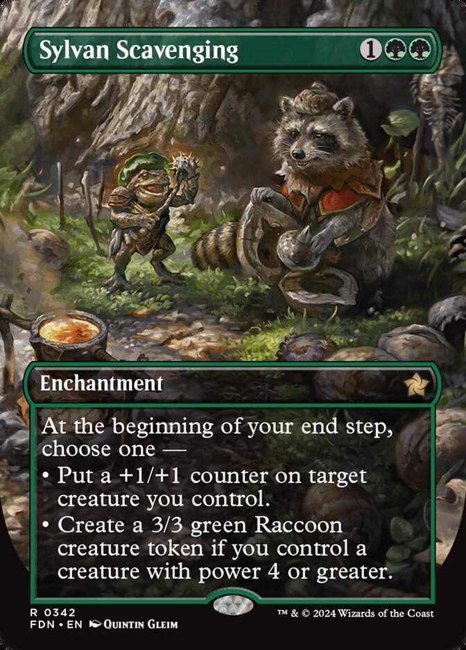 Sylvan Scavenging - carta Magic The Gathering
