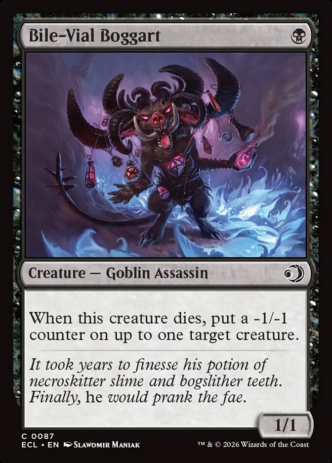 Bile-Vial Boggart - carta Magic The Gathering