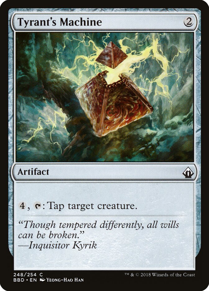 Tyrant's Machine - carta Magic The Gathering