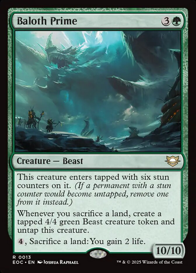 Baloth Prime - carta Magic The Gathering