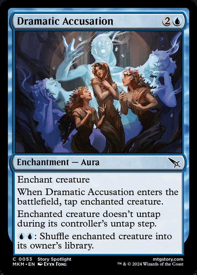 Dramatic Accusation - carta Magic The Gathering