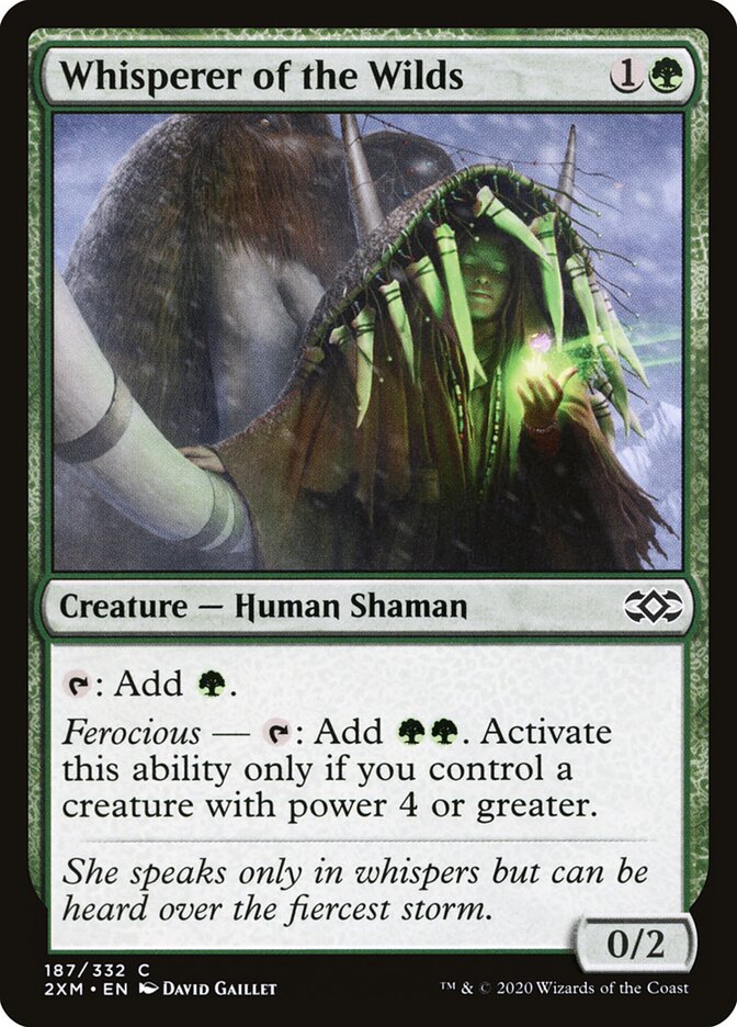 Whisperer of the Wilds - carta Magic The Gathering